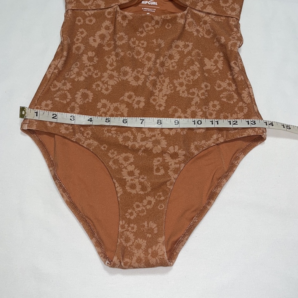 RIP CURL SUNRISE TERRY FULL ONE PIECE Swimsuit Sz SMALL - Picture 10 of 11